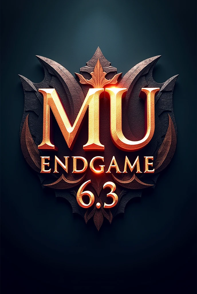 create a logo with strong colors with the name MU ENDGAME 6.3 is a series of 3D action-adventure and MMORPG video games., set in a medieval atmosphere. The game was first officially released in 2001 in South Korea.. The game was developed and published by the Korean company ENDGAME. The international Portuguese version of the game was released on October 6, 2003.. In 2006 the exploration rights were commercialized and transferred to K2 Network, being valid for three years, in a two million dollar deal with the possibility of renewal. After several scandals involving the company's mismanagement and disregard for players, the contract was not renewed at the end of its term. Since then, the game is once again managed by Webzen.
The game has already undergone several expansions with the addition of new areas and classes.. Currently the Global server is on Season 6 - Part 3 version, the Brazilian server is almost always in a version...
