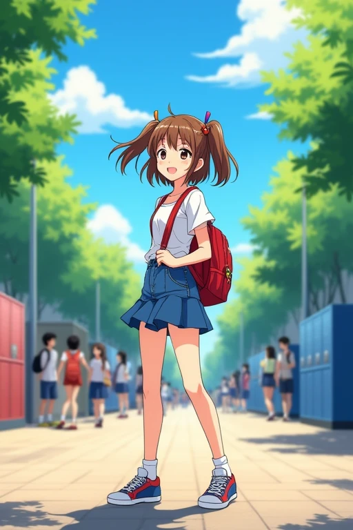 girl standing legs