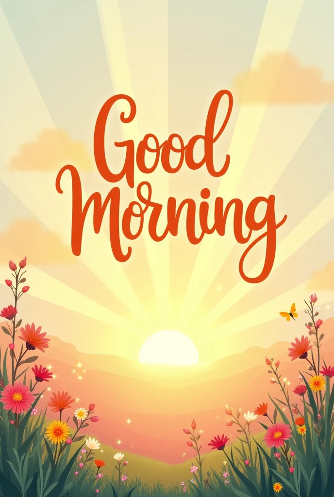 As an image that has the phrase good morning That has a nice design to love
