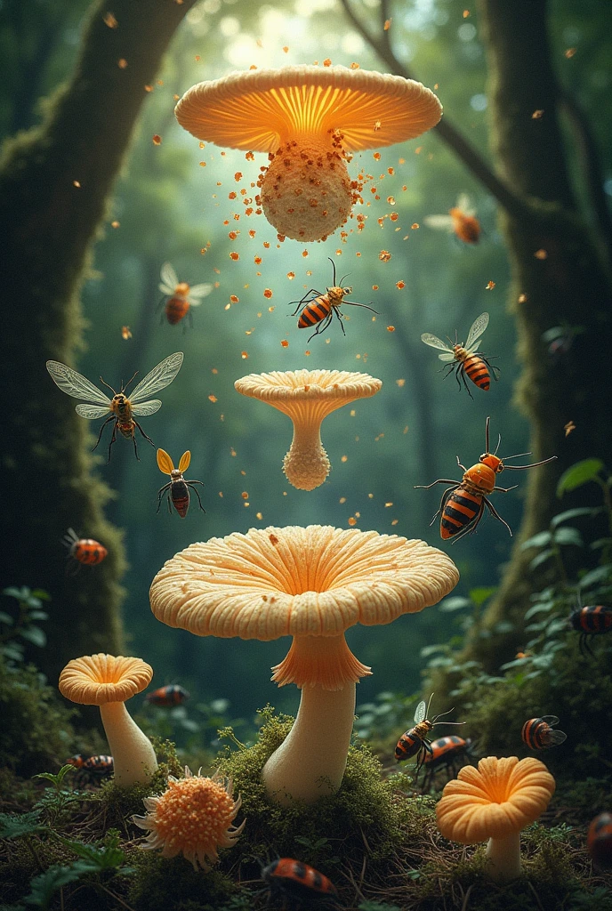 Here is a diagram of the biological cycle of entomopathogenic fungi., following the steps I have described to you. Puedes inisualizarlo de la siguiente manera:
```
+--------------------------+
| |
| 1. Spore release|
| |
+--------------------------+
|
in
+--------------------------+
| |
| 2. Contact with the guest|
| |
+--------------------------+
|
in
+--------------------------+
| |
| 3. Spore Germination|
| |
+--------------------------+
|
in
+--------------------------+
| |
| 4. Guest penetration|
| |
+--------------------------+
|
in
+--------------------------+
| |
| 5. Internal colonization |
| |
+--------------------------+
|
in
+--------------------------+
| |
| 6. Mycelium development|
| |
+--------------------------+
|
in
+--------------------------+
| |
| 7. Asexual reproduction |
| |
+--------------------------+
|
in
+--------------------------+
| |
| 8. Death of the host |
| |
+--------------------------+
|
in
+--------------------------+
| |
| 9. Spore emergence|
| |
+--------------------------+
|
in
+--------------------------+
| |
| 10. Dissemination |
| |
+---------------------