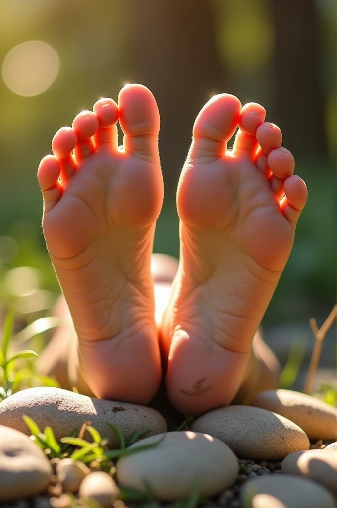 Feet soles madure
