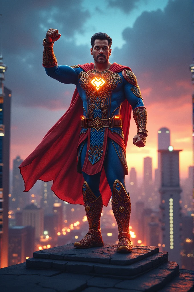Salman khan marvel super hero costume
