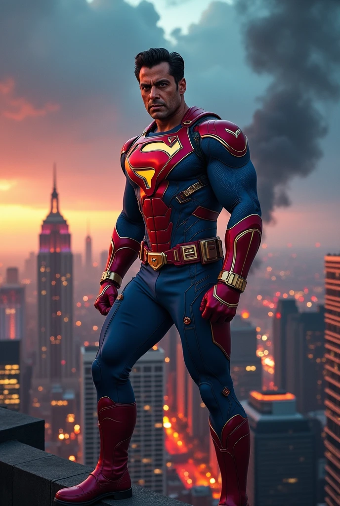 Salman khan marvel super hero costume