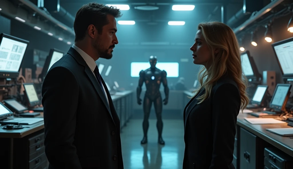 Scene 6: Pepper’s Concern
Pepper Potts confronts Tony about his obsession. They argue, and Tony Stark reassures her that he’s doing this for the greater good.