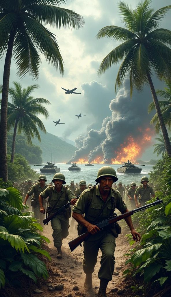 The Battle of Guadalcanal in World War II begins