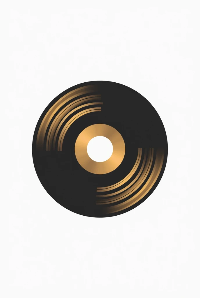 Minimalist logo for a store that sells CDs and vinyls