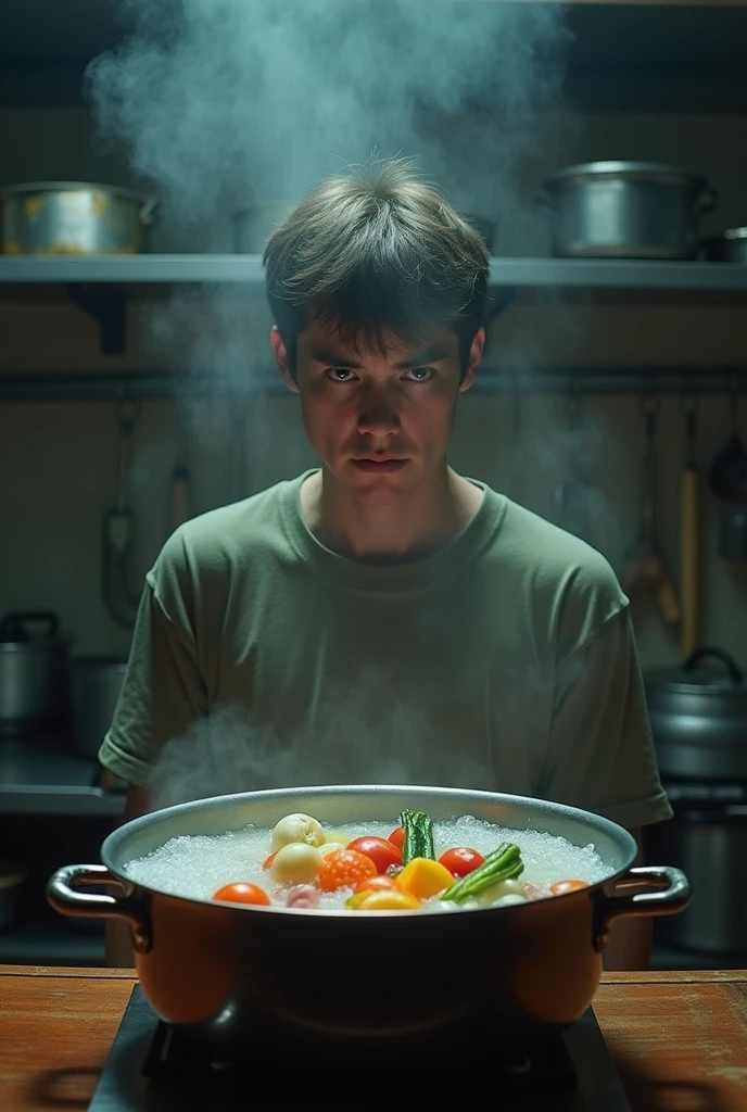 human、Boiled、Boiled food、cooking、Just as it is、scared、