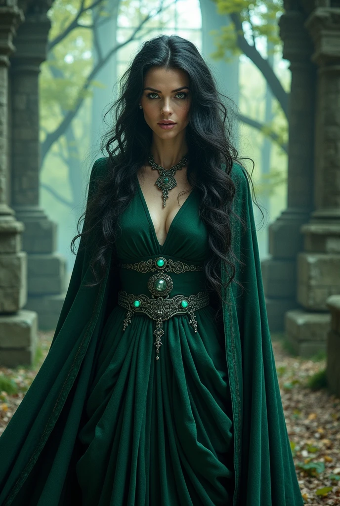 
Morgan le Fay- Arthur's half-sister, who is a sorceress and a rival to Merlin.portrait photo