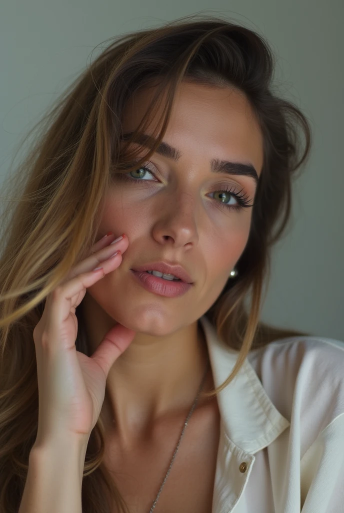 (((I suoi genitali sono pieni di carne, le sue mutandine stanno scavando nella fessura pubica e i suoi genitali sono gonfi.(0.1)))),(in 8K, massima qualità, capolavoro:1.2), (Realistico, Realistico:1.37), donnA di 35 anni, , La donna è in posizione accovacciata con le gambe divaricate. Figura INTERA bella e ben proporzionata, Bellezza muscolare allenata sexy.,(lingerie di due taglie più piccola e non si adatta al suo corpo .), (biancheria intima dovrebbe essere in tessuto TRASPARENTE, Lingerie ad alta esposizione). ((Un cameltoe trasparente che mostra l'area pubica gonfia e i peli pubici (0,1) )) Nylon ultrasottile, trasparente, taglio super alto, affilatoV,Calze sexy con reggicalze a 4 cinturini , NSFW, DONNA NUDA, STRAP_ON REALISTICO, NIENTE MUTANDE, SENO NUDO ENORME, STIVALI ALTI,