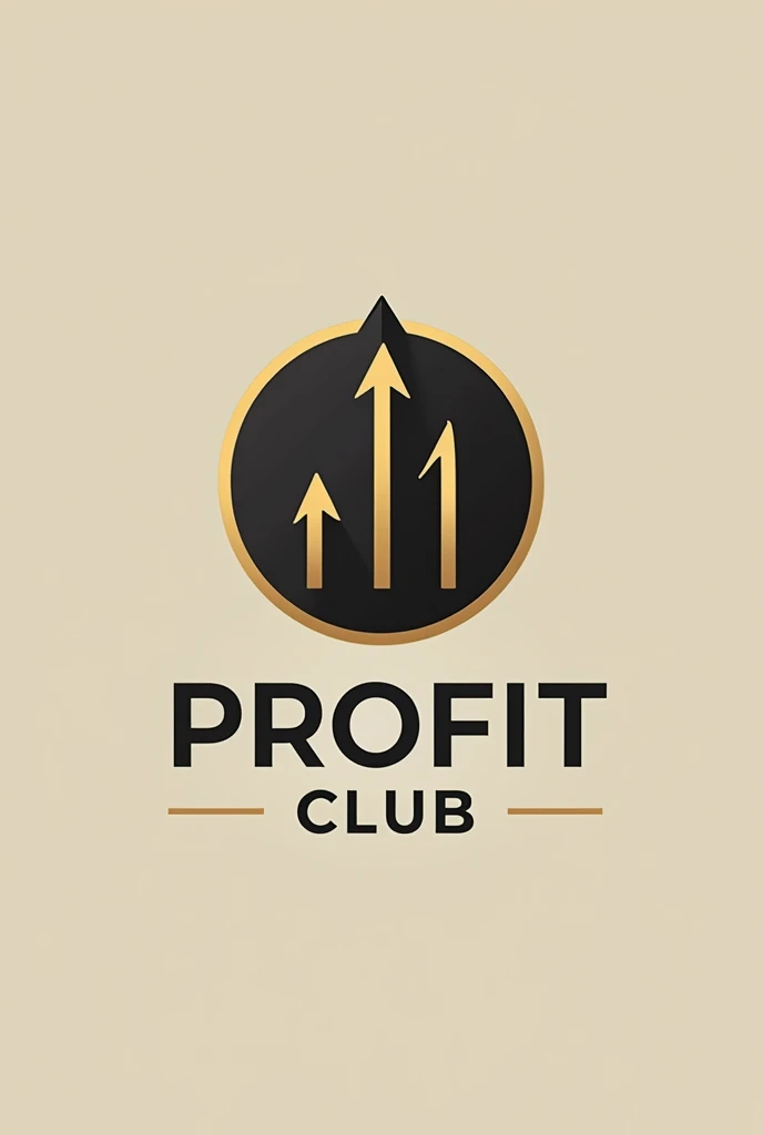 Fais moi un logo pour « Profit Club » simple et élégant qui inspire la richesse et la réussite 