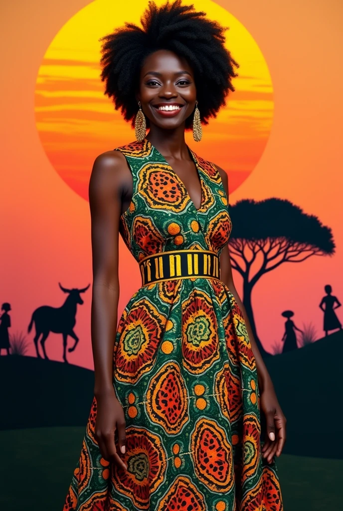 african woman
