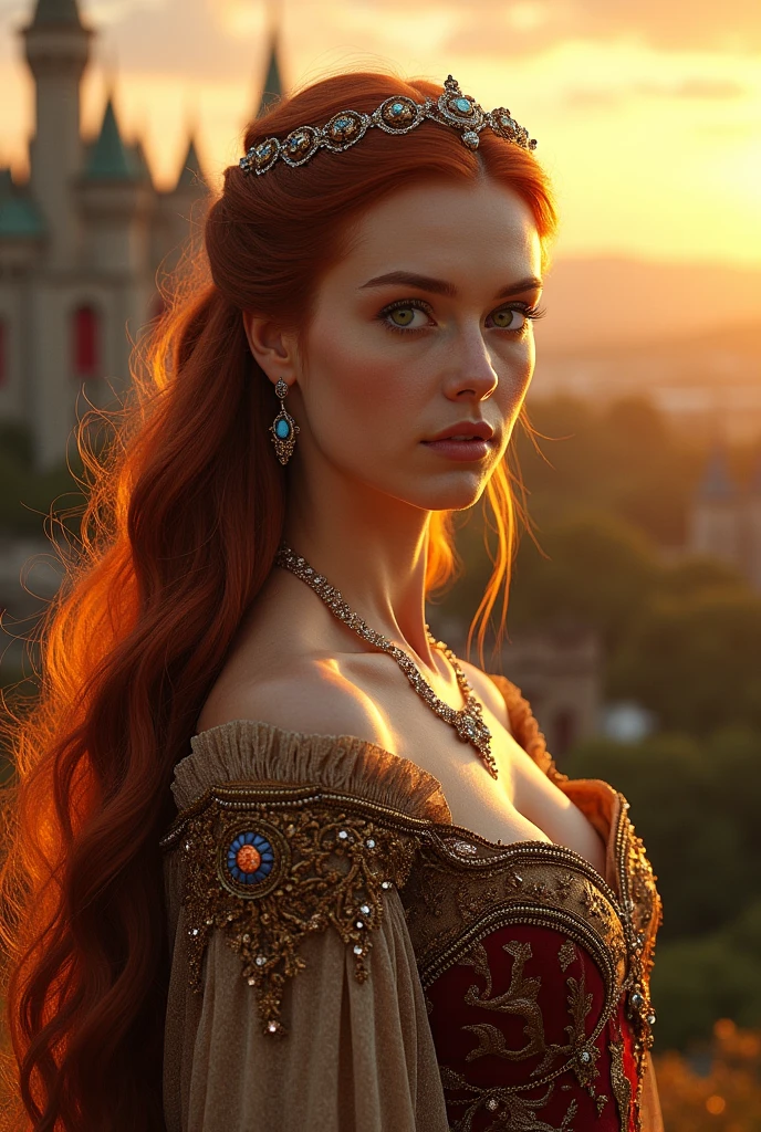 guinevere queen of camelot wife of king arthur and lover of lancelot portrait photo