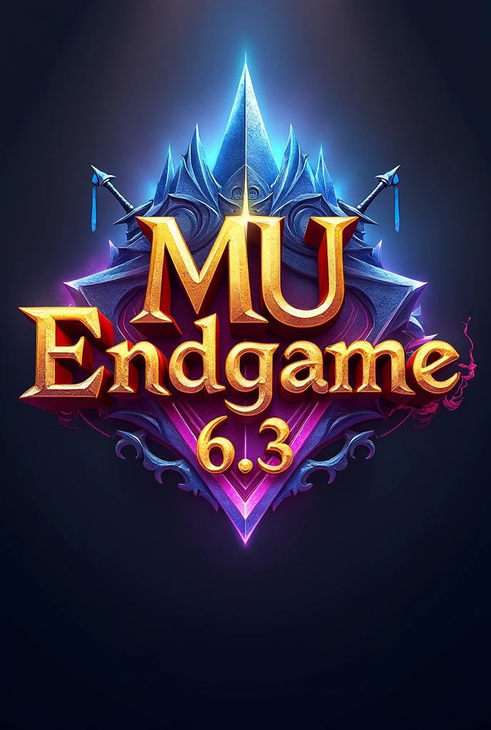 create a logo with strong and eye-catching colors with the name MU ENDGAME 6.3 is a series of 3D action-adventure and MMORPG video games., set in a medieval atmosphere. The game was first officially released in 2001 in South Korea.. The game was developed and published by the Korean company ENDGAME. The international Portuguese version of the game was released on October 6, 2003.. In 2006 the exploration rights were commercialized and transferred to K2 Network, being valid for three years, in a two million dollar deal with the possibility of renewal. After several scandals involving the company&#39;s mismanagement and disregard for players, the contract was not renewed at the end of its term. Since then, the game is once again managed by Webzen.
The game has already undergone several expansions with the addition of new areas and classes.. Currently the Global server is on Season 6 - Part 3 version, the Brazilian server is almost always in a version...