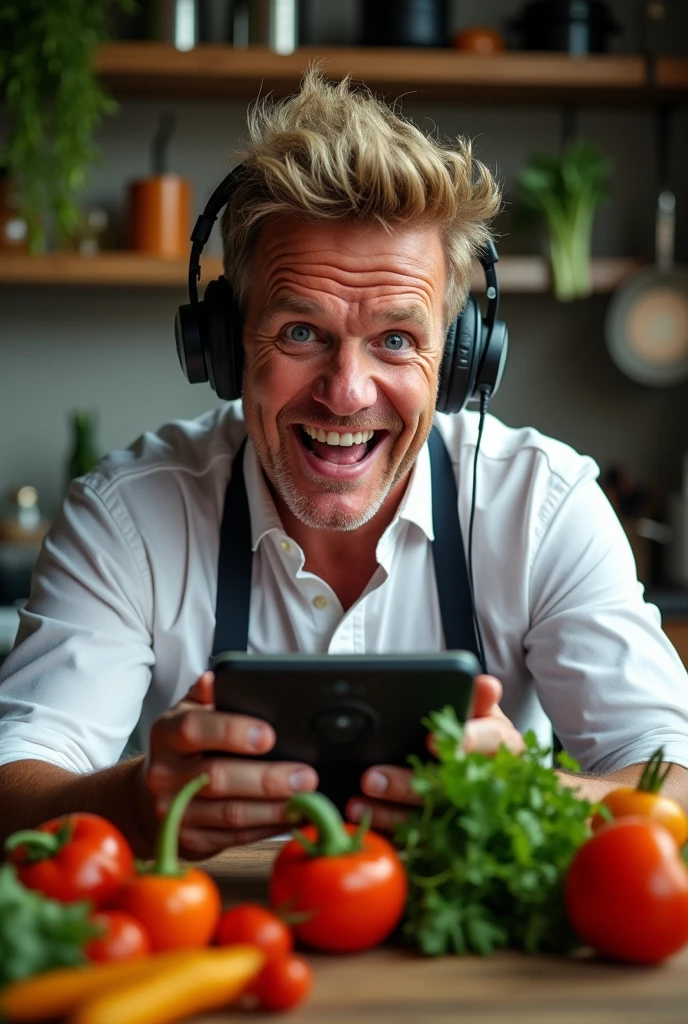 Gordon Ramsay calling me on messenger 
