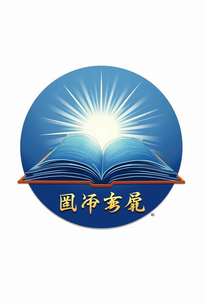 Please design a class emblem,Beijing No. 4 Middle School(3)The book fragrance of the class。shape:Round,Symbolizes unity and completeness。 Main pattern:一本打开的bluebook,Represents the ocean of knowledge and the desire to learn。 detail: Pages上有几条优雅的gold曲线,Symbolizes the flow of knowledge and infinite possibilities。 书脊上用gold字体写着“初一(3)class",Clarify class identity。 color: book:blue,Meaning: Ocean of knowledge,It also echoes the school color of Beijing No. 4 Middle School.。 Pages:浅blue,营造出Pages翻开的层次感。 Curves and Text:gold,It symbolizes the light of knowledge and the glory of the class.。 background:White,Keep it simple,Highlight the subject。