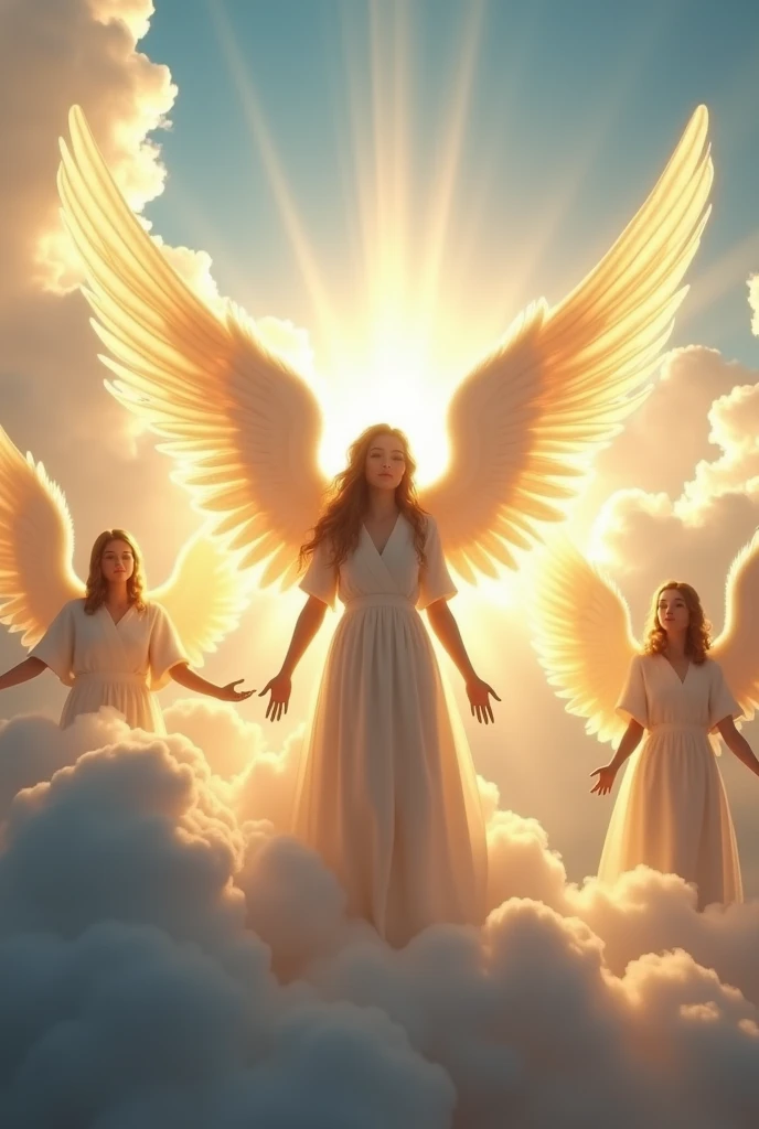 A super high-resolution 3D image of Angels of Heaven