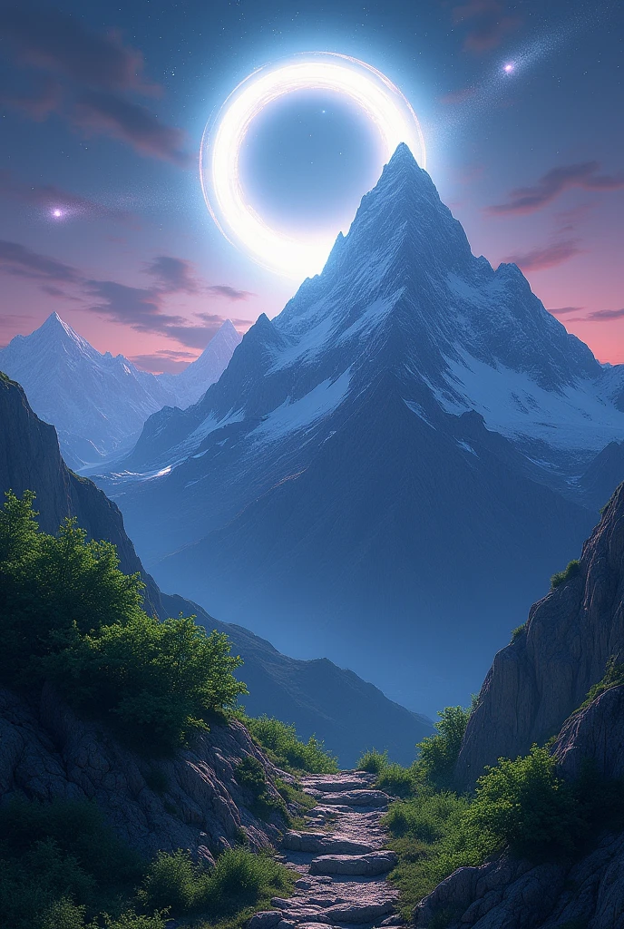 White Hole is a mountain below