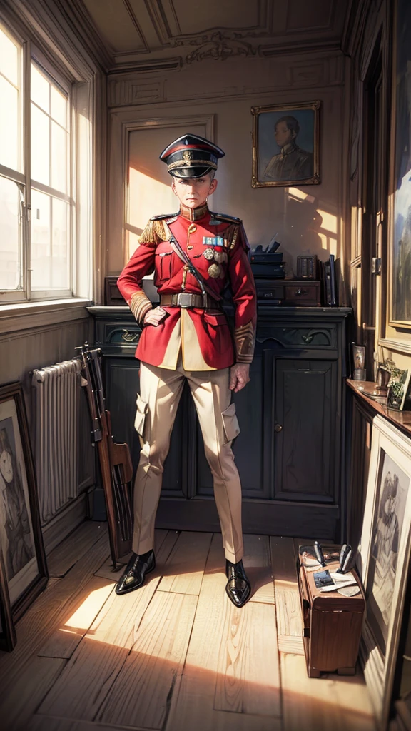 Stereotype of russian soldier