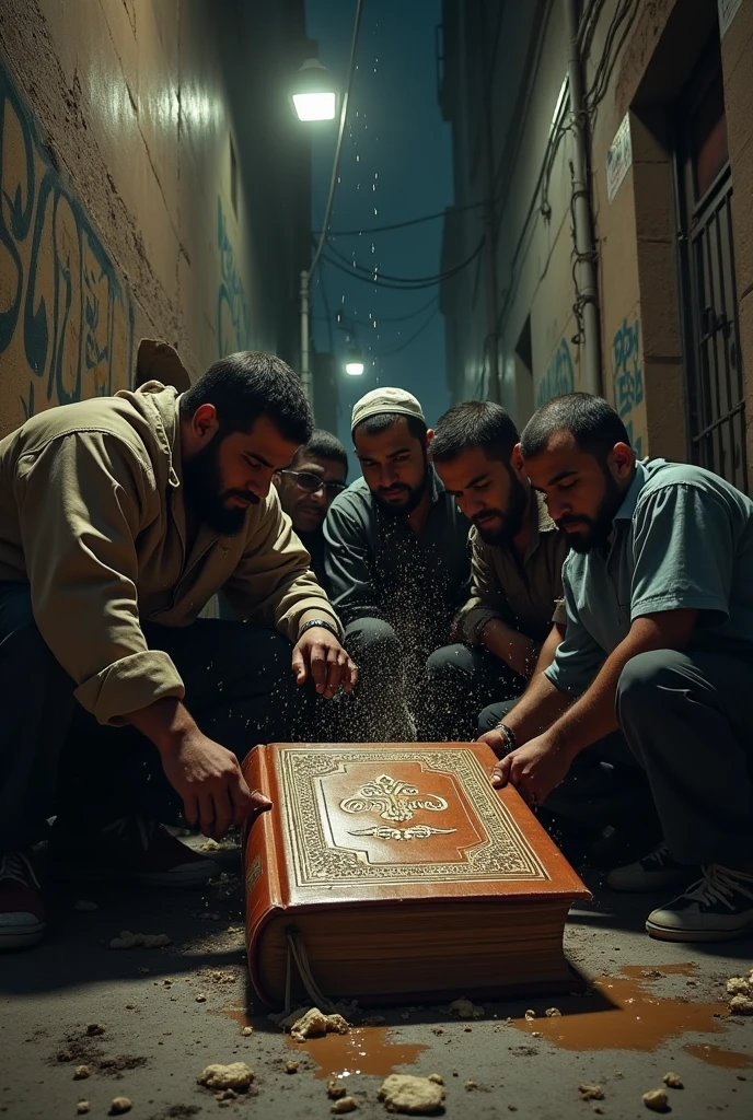 Muslims laying an egg 