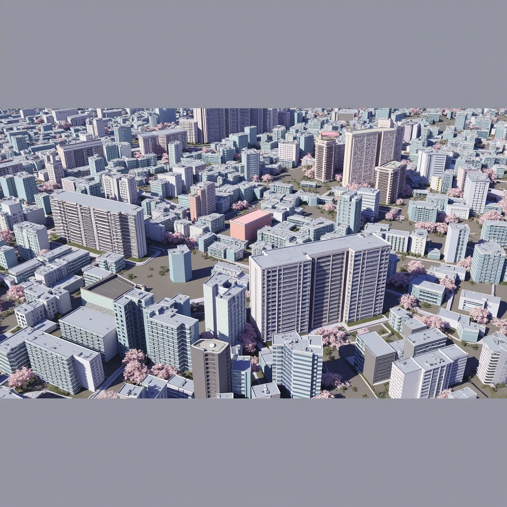 Anime-style background