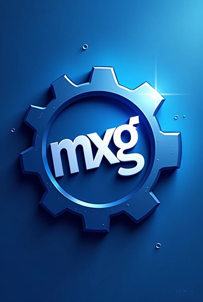 Facebook Logo for these words MxG gear wheel