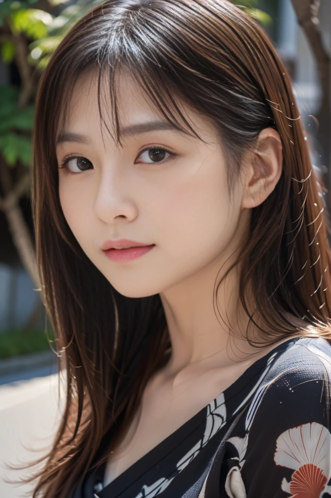 (yukata:Japanese pattern)、(masterpiece:1.3,Ultra-high resolution,),(Very detailedな,Caustics),(Realistic:1.4,RAW shooting,)超Realisticなキャプチャ,Very detailed,High-resolution 16K to reproduce human skin、The skin texture is natural、Beautiful Skin、The color is also uniform..、Use natural light and color、1 adult female、Japanese、Beautiful woman、Black long hair、(chromatic aberration) 、Overview lighting、Natural Shading、)、(Night outdoor lighting:1.3)、(It's snowing:1.2)、(Hair swaying in the wind:1.2)、(Reflective Snow:1.2)