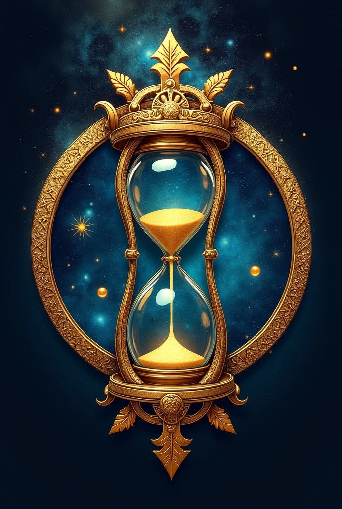 Clans logo on the theme of the power of time
