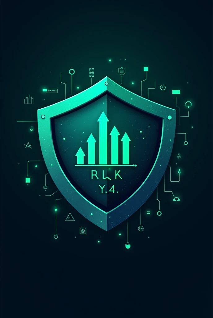 Business Risk management logo, put more details and design, for group chat in college