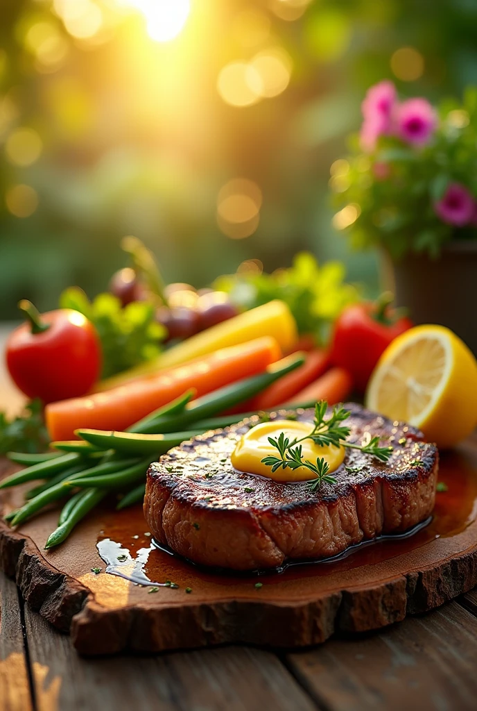 Please provide me a design for food advertisement