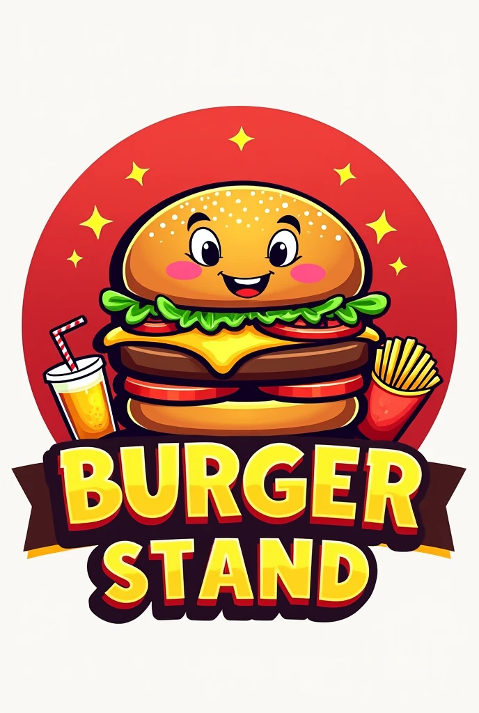 Make me a logo for a burger stand