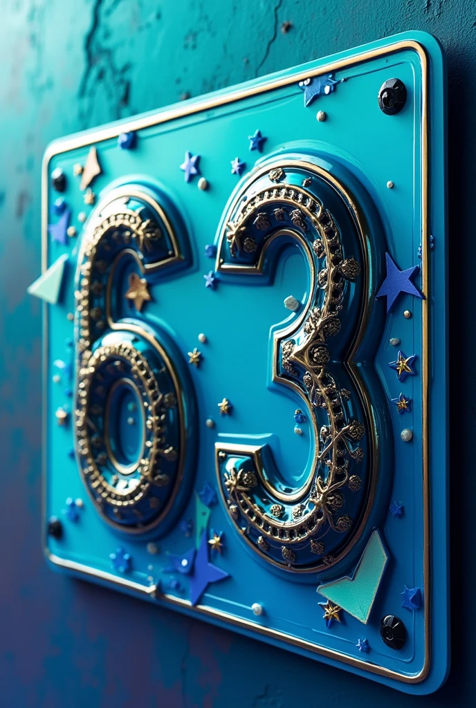 Plate number design