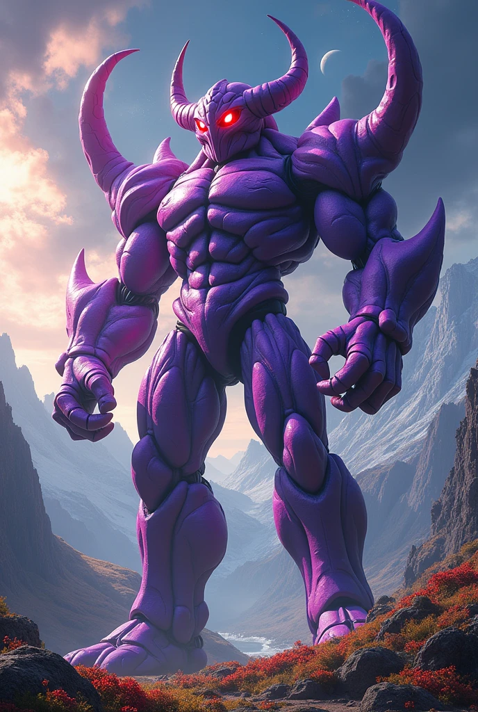 Status Terraforgmon
Nama    : terraforgomon age       :4 billion years of sex: No Height.   :2000 meters Terraforgmon&#39;s form is shaped like a humanoid Titan with hard and sharp tentacles., his eyes are bright red, has sharp nails, Sarto&#39;s body is muscular, and the color is purple all over