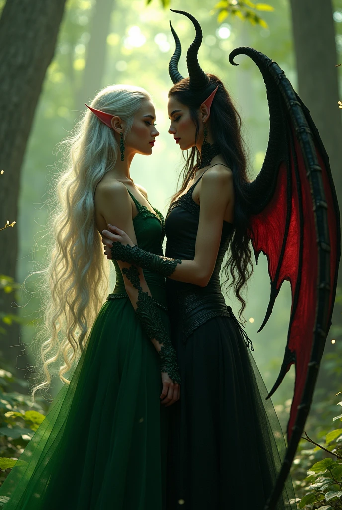Elf with succubus without fly
