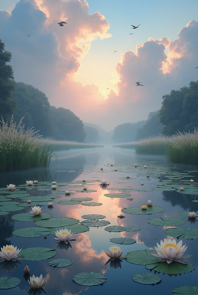 Recreate a famous painting using AIR : element of nature
