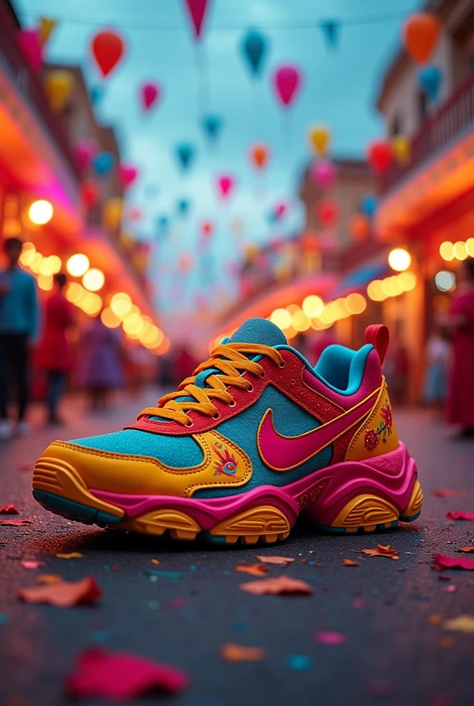 Create a chunky nike sneaker flat soul
Carnival
