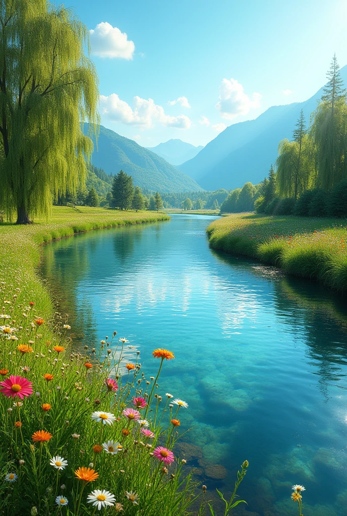 Hile and river