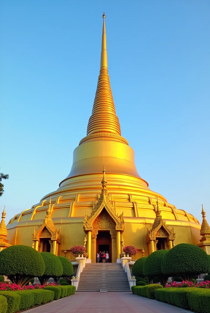 That luang stupa