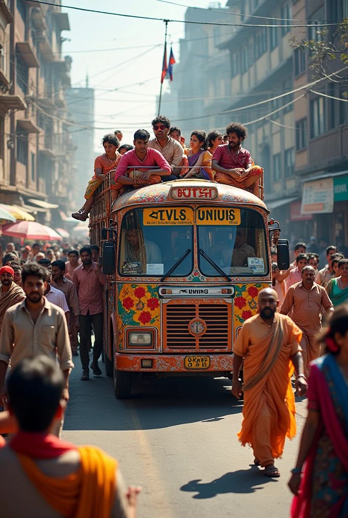 Indian bus 
