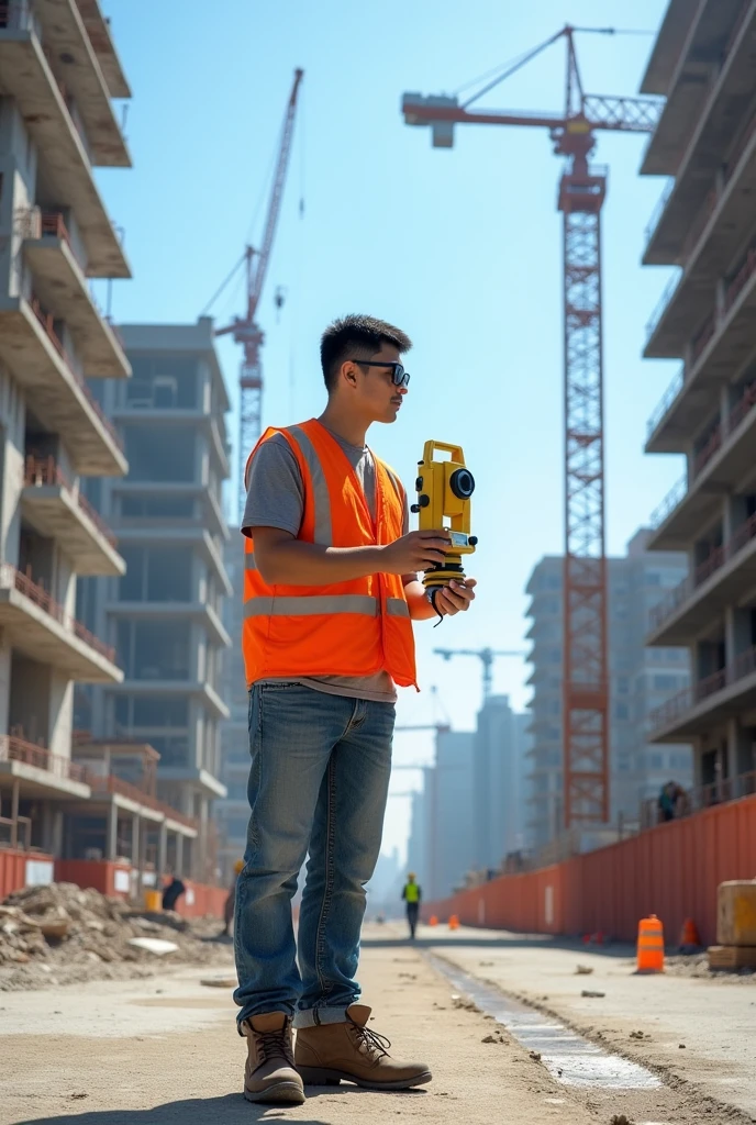 Total station operator