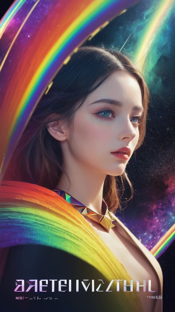 (((masterpiece, highest quality))),(((solo:1.2))),(((1girl:1.2))),32k wallpaper, very detailed, poster, vintage science fiction,(((((geometric cinematic movie poster))))), ((((bauhaus)))),(((abstract))),((((mid century modern)))),(((((portfolio))))),(((((Close-up))))),(((((bust up))))),((((more various angle)))),(((highlight))),((((heterochromia)))),(((complete. detailed face))),(((Extremely talented))),(((most complecated machine))),(((Overall colorfully))),((((((Absolutely Fantastic background)))))),(((amazing huge rainbow))),(((reflection eternal nebula)))
