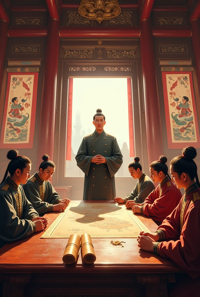 What I want is the Westernization Movement of the Qing Dynasty in China,We need people like Zeng Guofan,There must be a Prime Minister's Office,If there is a Beiyang Fleet character, add the Qing Dynasty's pigtails