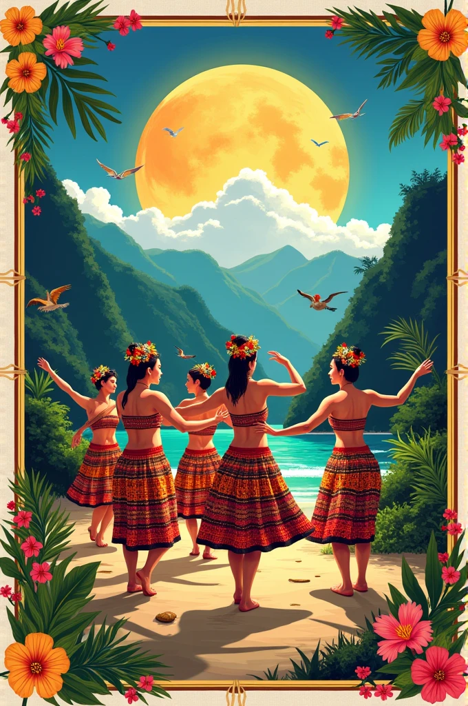 Create poster digital about Filipino dance culture featuring ifugao and also the three islands of the philippines Luzon, Visayas, Mindanao 