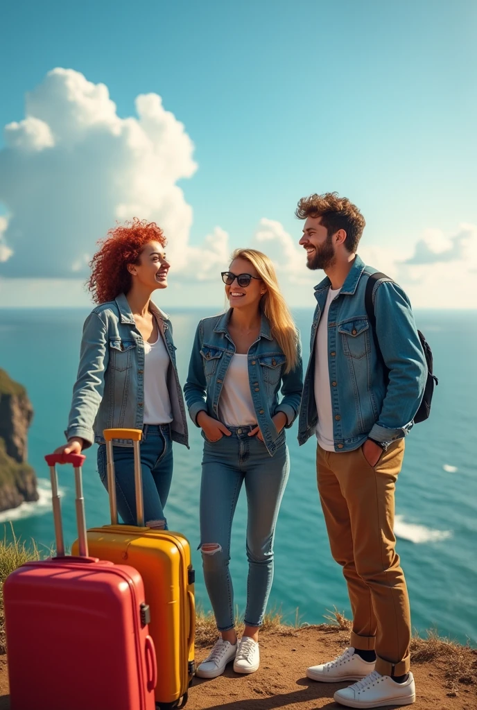 3 best friend 29years old with traveling