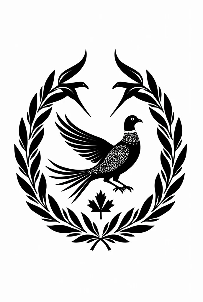 We want a black and white logo that can be embroidered on a vest or hat.. Although it is a clay sporting event, The nonprofit we serve didn't want shotguns in the logo. We can use clay pigeons and pheasants or other elements tied to clay pigeon hunting. Our idea was a kind of crest