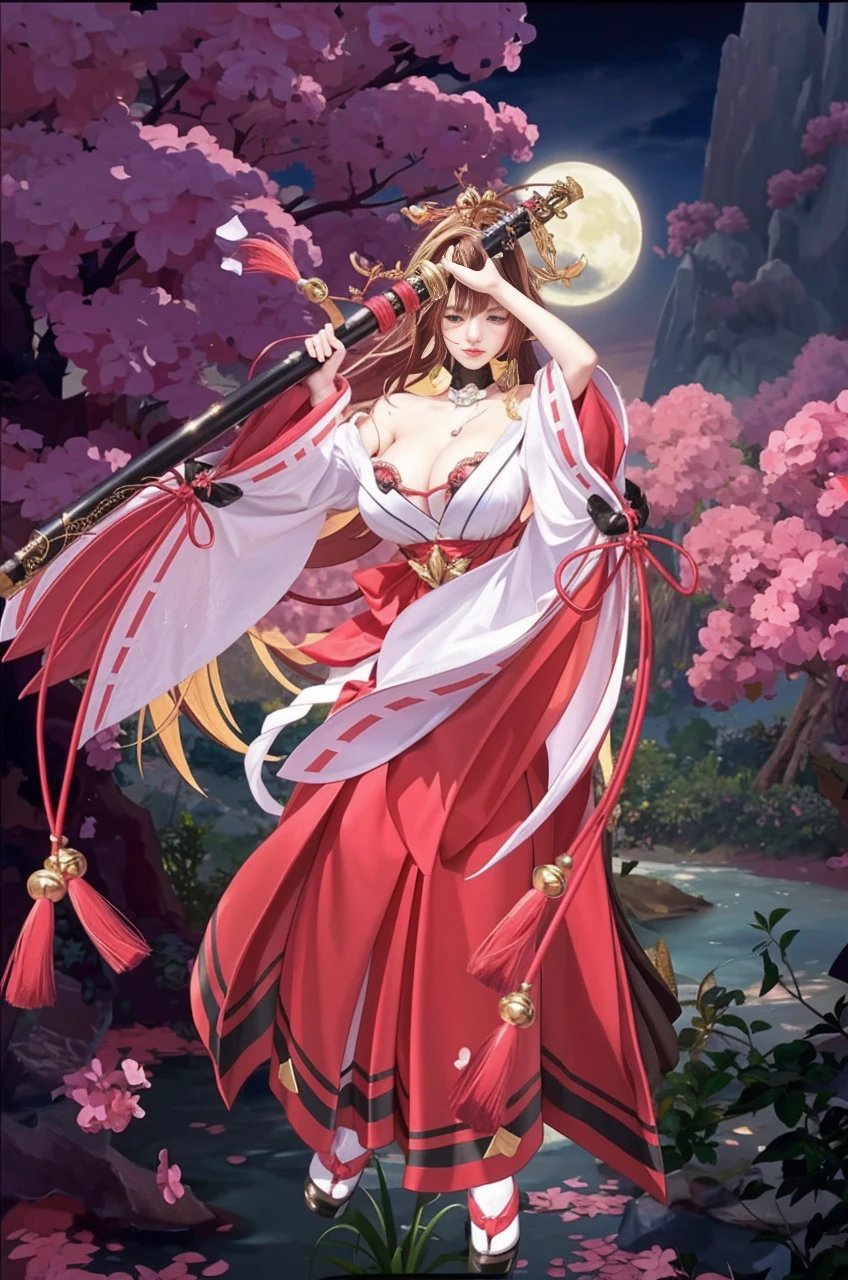 best quality, tmasterpiece,Ultra-high resolution,Clear face,(Reality:1.4),ferpect lighting,(upper body shot), (photorealistic:1.50), anime wallpaper, Guviz style artwork, cover-up fantasy up to magic , by Yang J, Guviz, beautiful artwork illustration, beautiful digital artwork, beautiful digital illustration, Li Song, beautiful anime portrait, art style in Beauvot,