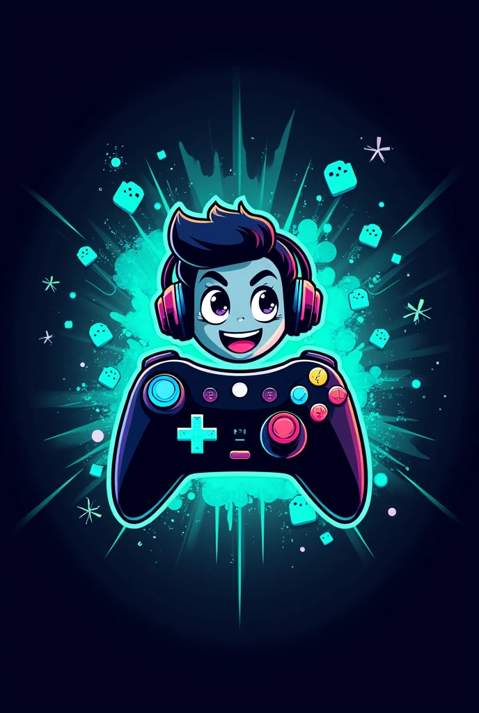 Create a logo for my youtube channel @nisizakagameplay