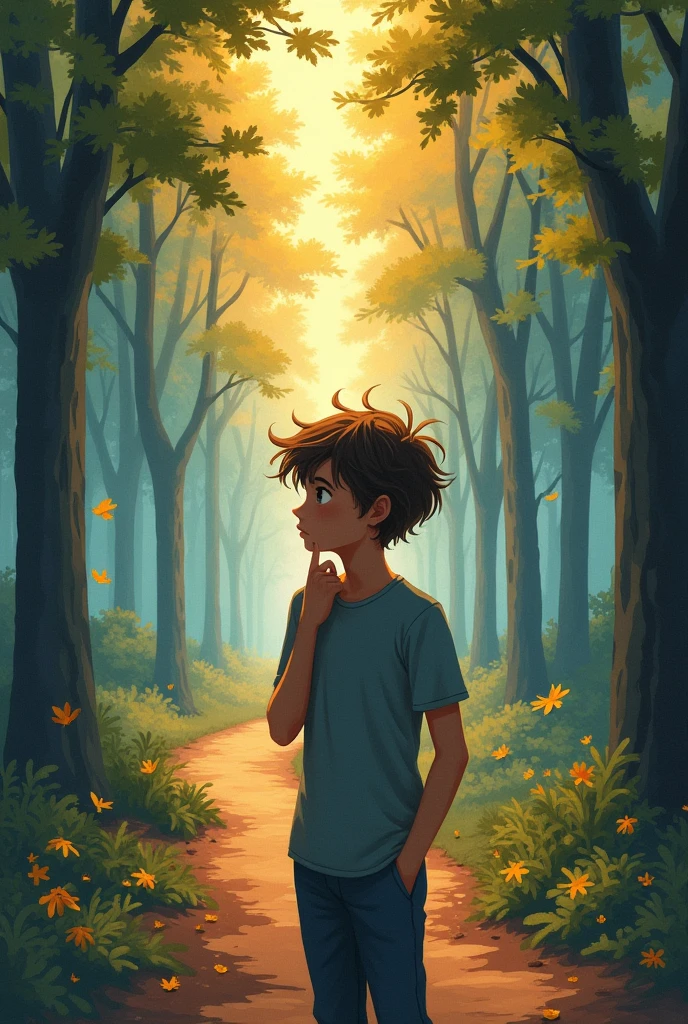 imagine an image that symbolizes the moment of making your decision