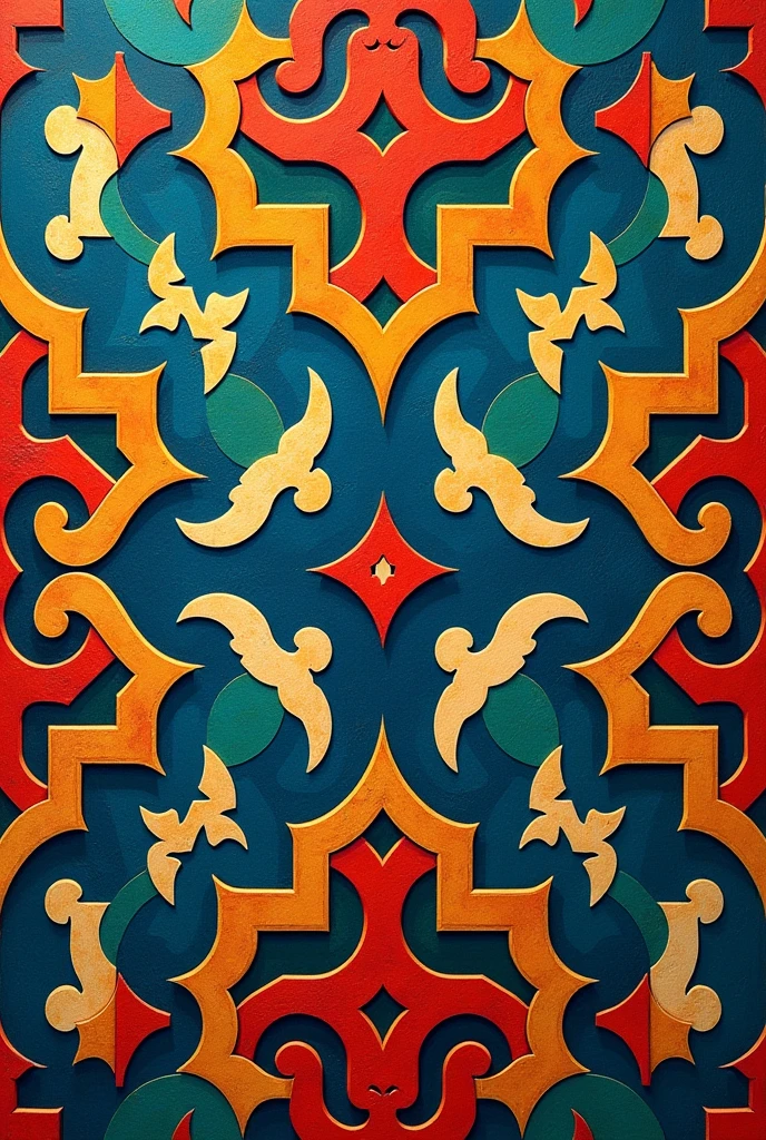 Modulo art pattern