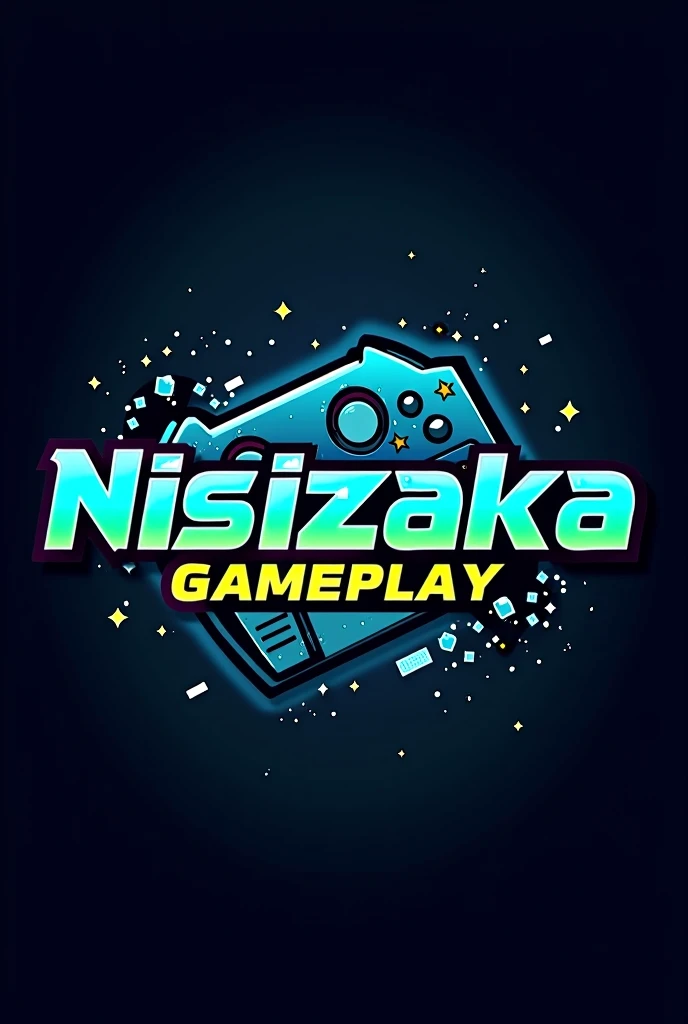create a logo for my gameplay channel with the channel name @nisizakagameplay