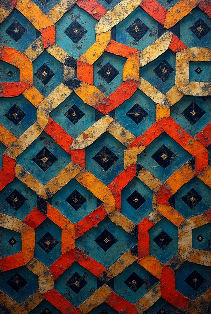 Modulo art pattern
